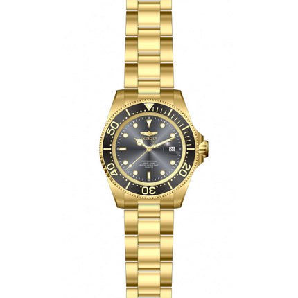 INVICTA Men's 40mm Pro Diver Gold/Charcoal 200m Watch