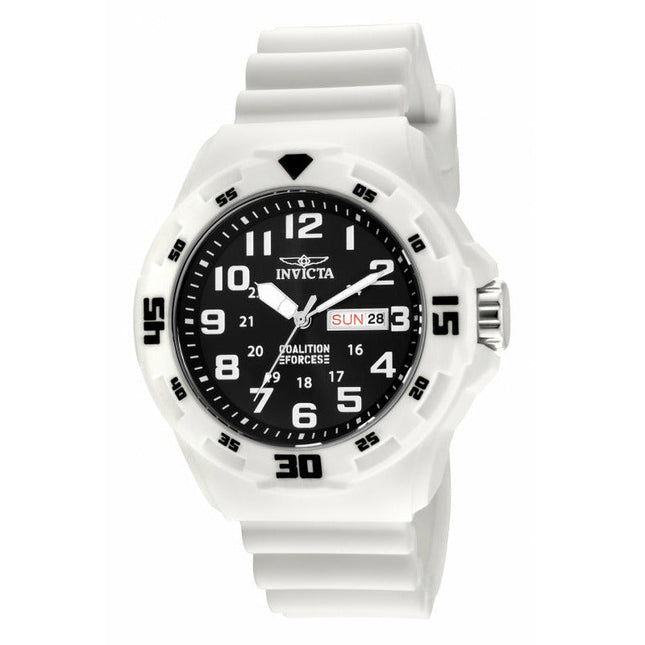 INVICTA Men's Coalition Forces Ice White Watch