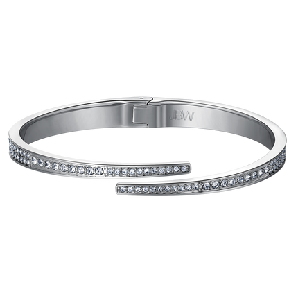 JBW Cristal 28 Silver + Bracelet Watch