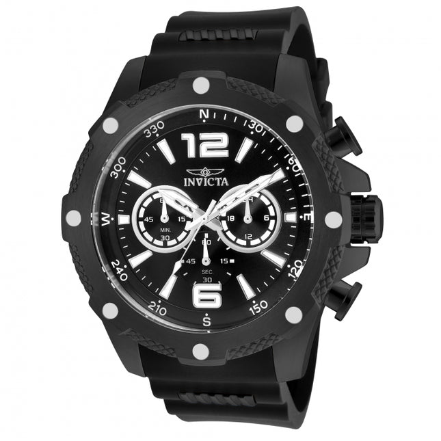 INVICTA Men's Coalition Forces I-FORCE 50mm Chronograph Black Watch