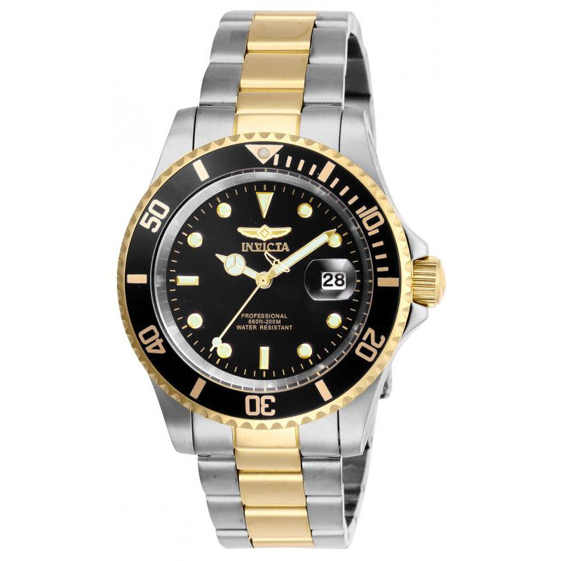 INVICTA Men's Pro Diver 40mm Sea Urchin 200m Two Tone Watch