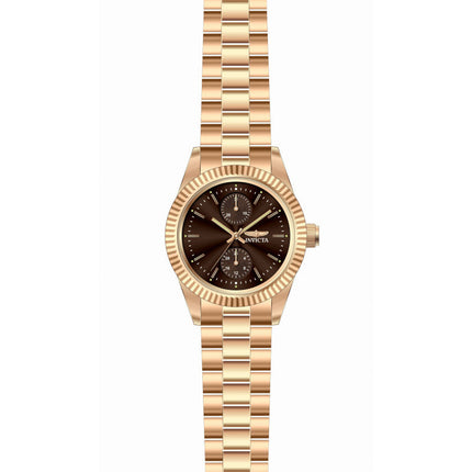INVICTA Women's Classic Lady Rose Gold/Chocolate Jubilee Bracelet Watch