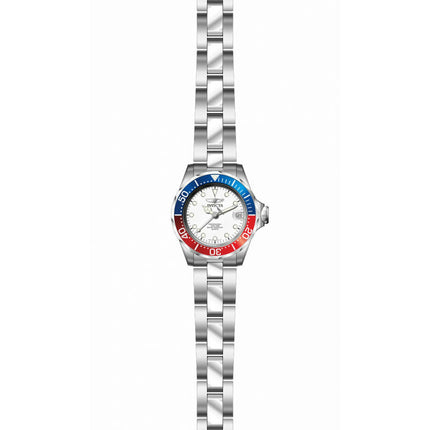INVICTA Women's Pro Diver Petite 24.5mm Silver/White Pepsi Watch
