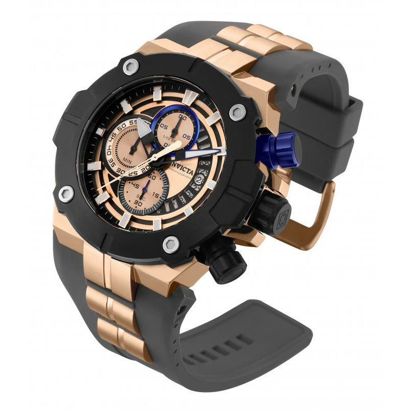 INVICTA Men's Sea Hunter Killswitch Rose Gold/Graphite Gray Watch