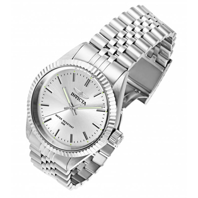 INVICTA Men's Classic Jubilee 43mm Silver Watch