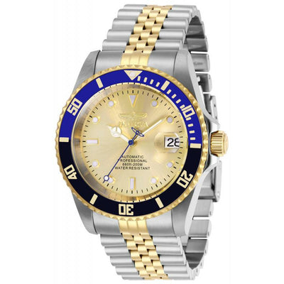 INVICTA Men's Pro Diver Automatic 42mm Jubilee Bracelet 200m Watch Two Tone
