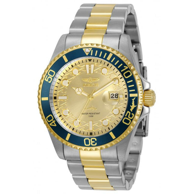 INVICTA Men's Shark Pro Diver 43mm Champagne Watch