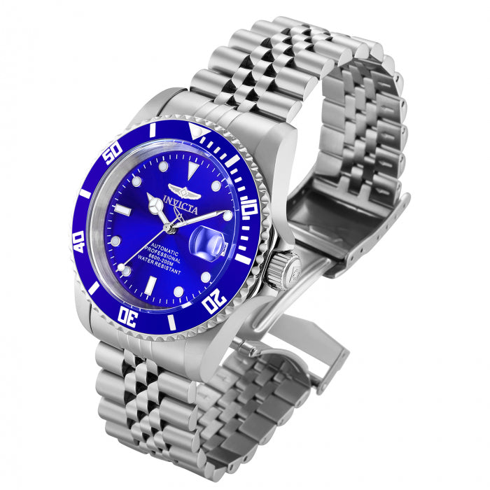 INVICTA Men's Pro Diver Automatic 42mm Smurf Blue Jubilee Bracelet