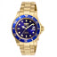 INVICTA Men's Pro Diver Sea Urchin 200m 40mm Gold Edition Blue Oyster Bracelet Watch
