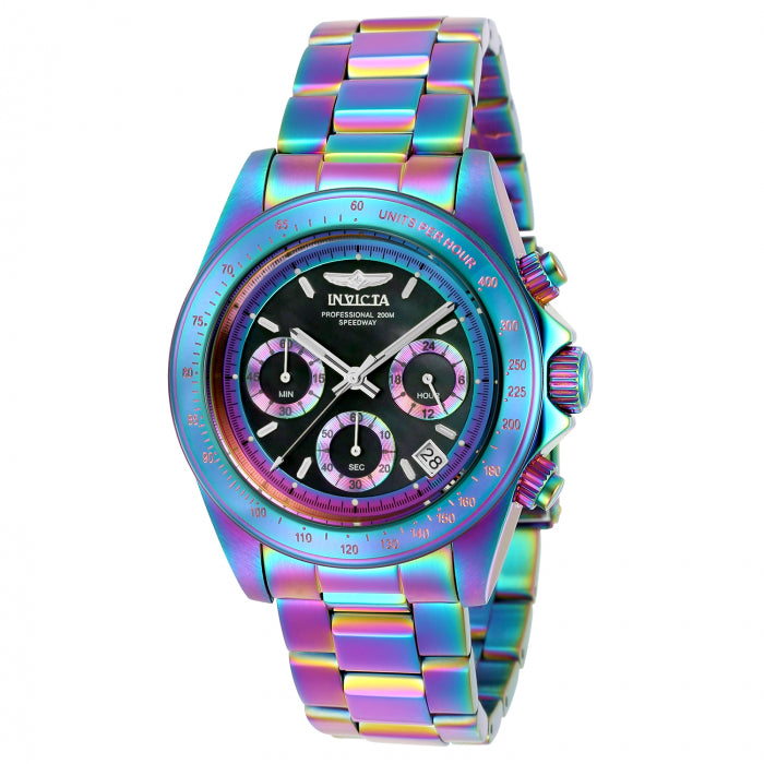 INVICTA Men's Speedway 39.5mm Oyster Iridescent Edition Watch