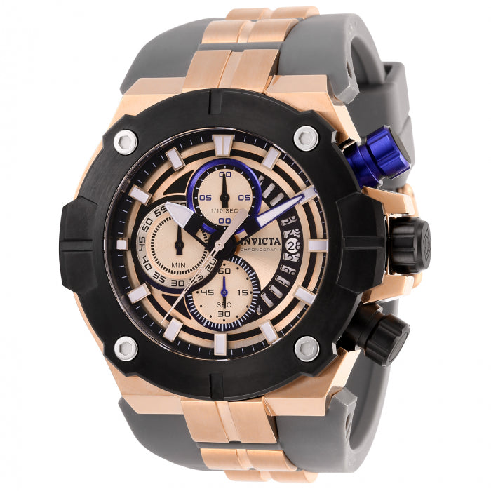 INVICTA Men's Sea Hunter Killswitch Rose Gold/Graphite Gray Watch