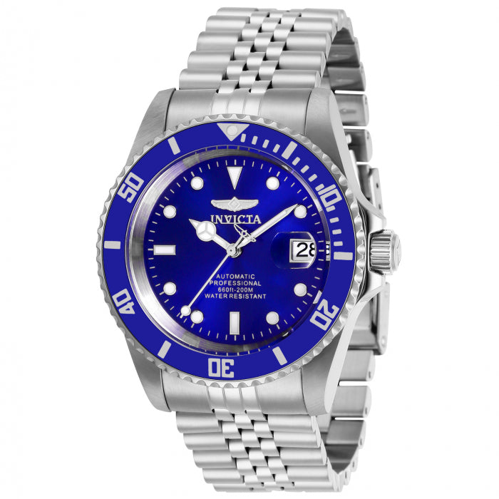 INVICTA Men's Pro Diver Automatic 42mm Smurf Blue Jubilee Bracelet