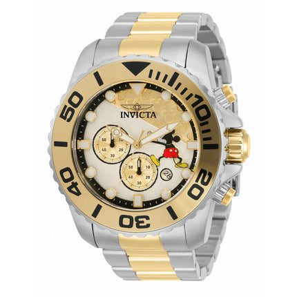 INVICTA Men's Disney Limited Edition Mickey Mouse Two Tone Chronograph Watch