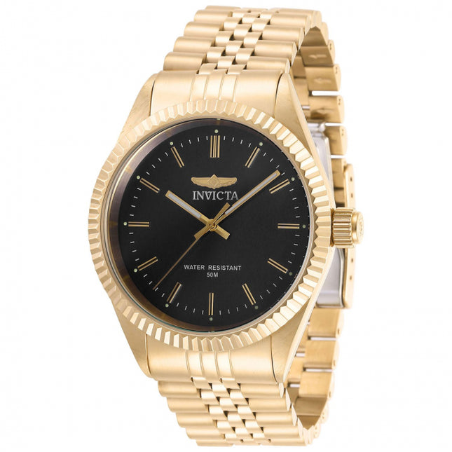 INVICTA Men's Classic Jubilee 43mm Gold/Charcoal Watch