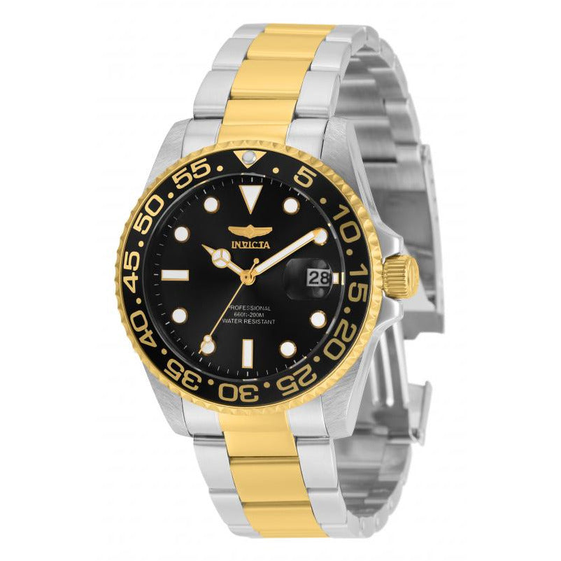 INVICTA Pro Diver Lady 38mm Sea Diver 200m Two Tone Watch