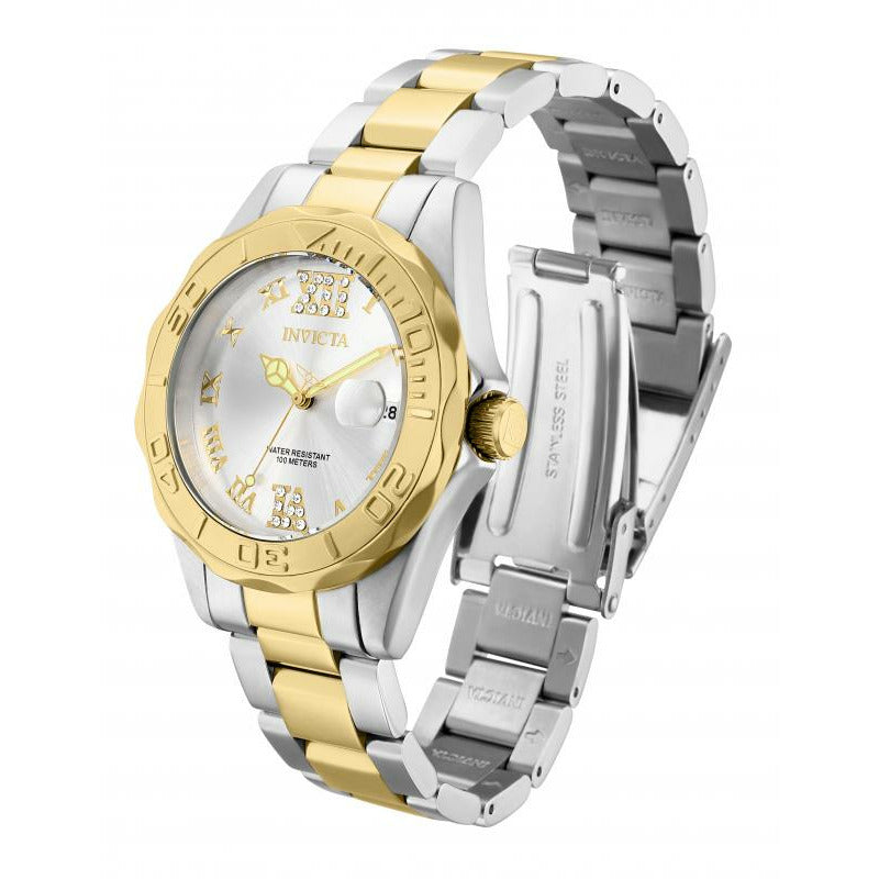 INVICTA PD Lady 38mm Two Toned Crystal Watch