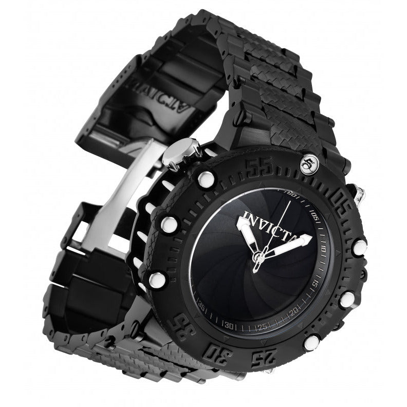 INVICTA Men's SUBAQUA SHUTTER TECH 2 WATCHES IN ONE BLACK EDITION Watch