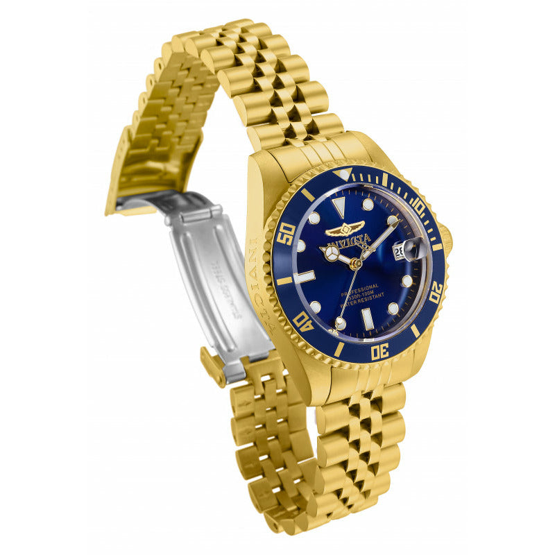 INVICTA Women's Pro Diver Jubilee 34mm Sea Diver 100m Gold Tone Watch