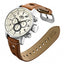 INVICTA Men's Rally S1 Desert Chronograph Leather Tanned Watch