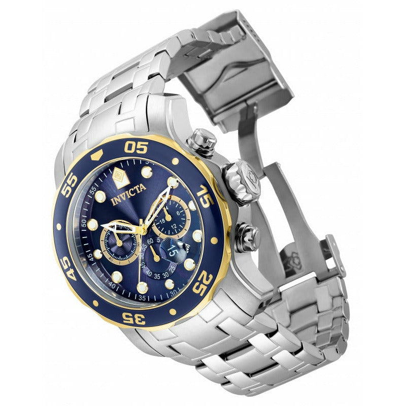 INVICTA Men's Colossus Pro Diver Silver/Blue/Gold Watch