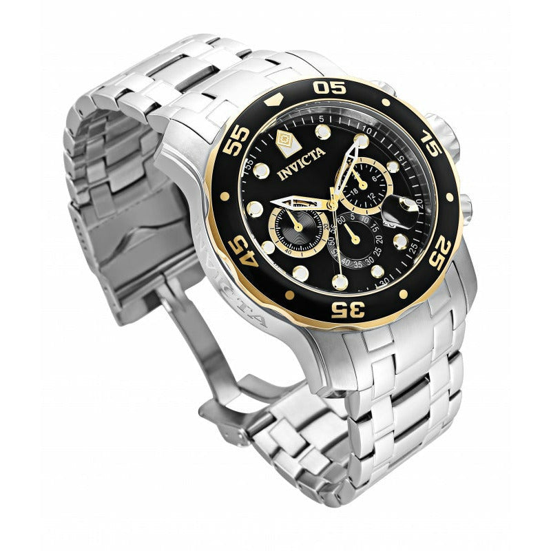 INVICTA Men's Colossus Pro Diver Silver/Black/Gold Watch