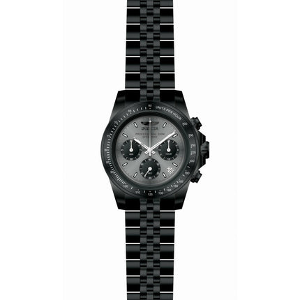 INVICTA Men's Speedway 39.5mm Jubilee Black Edition Watch