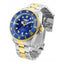 INVICTA Men's Chunky Diver Automatic 200m Two Tone/Blue Watch