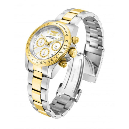 INVICTA Men's Speedway II 39.5mm Chronograph Watch Two Tone