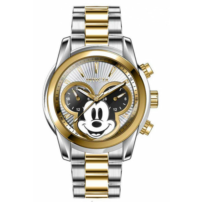 INVICTA Men's Disney Limited Edition Mickey Mouse 44mm Two Tone Chronograph Watch