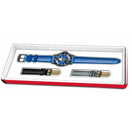 INVICTA Men's Character Collection Snoopy Charlie Brown Blue 48mm Watch + Free Straps