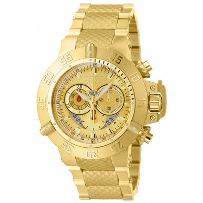 INVICTA Men's SUBAQUA NOMA III Chronograph 50mm Steel Gold Watch