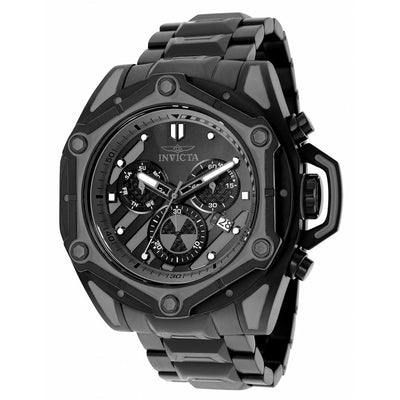 INVICTA Men's Sea Monster Chronograph Steel Black/Grey 54mm Watch