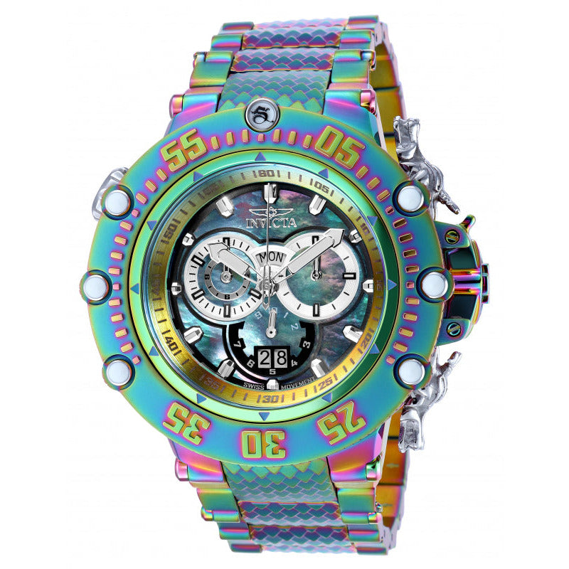 INVICTA Men's SUBAQUA SHUTTER TECH 2 WATCHES IN ONE IRIDESCENT Watch