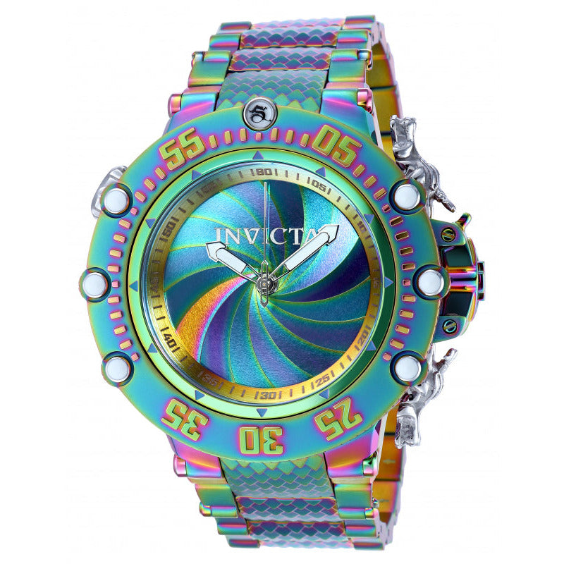 Invicta men's iridescent clearance watch