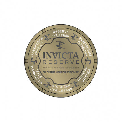 INVICTA Men's Reserve Leviathan Evolution 51.5mm Khaki Watch