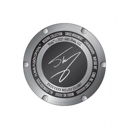 INVICTA Men's SHAQ Black Ionic/Rose Gold Diamond Edition Watch