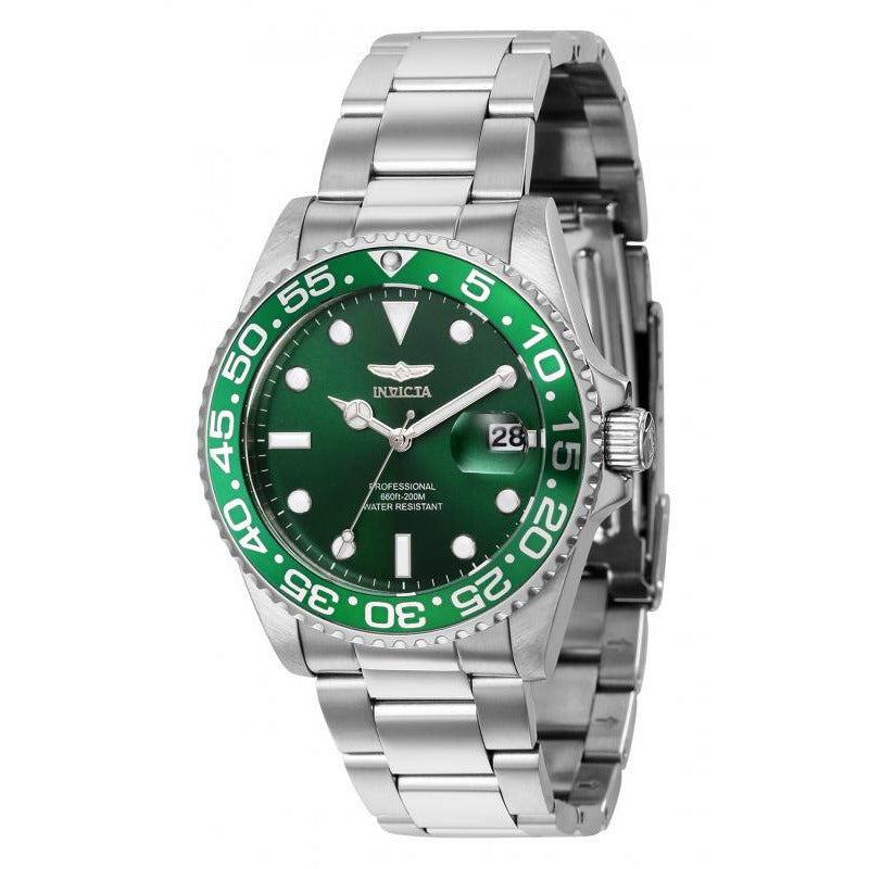 INVICTA Urchin PD Lady 200M 38mm Silver/Green Watch