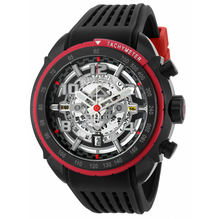 INVICTA Men's S1 Rally Engineur Black/Red Watch