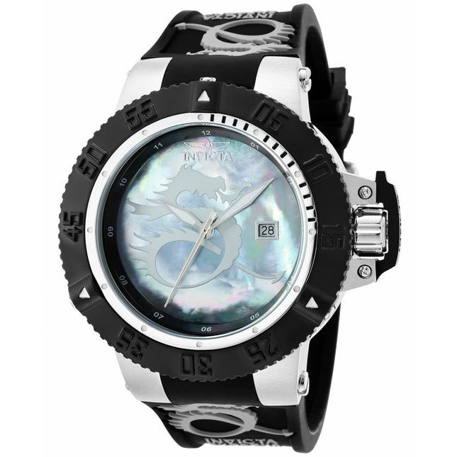 INVICTA Men's SUBAQUA Dragon 50mm Silicone Watch