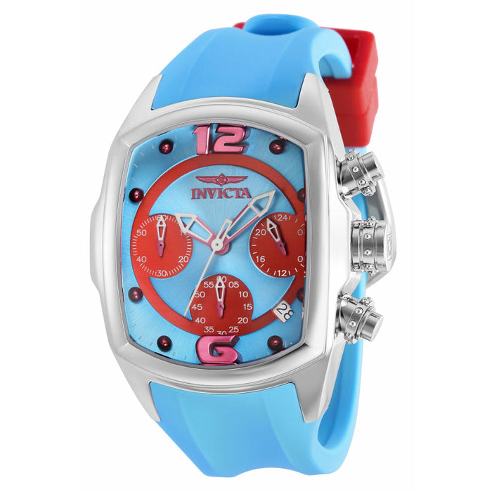 INVICTA Women s Lupah Colourific Puppy Chronograph 36mm Light Blue