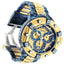 INVICTA Men's Huracan 18k Gold Plated/Dark Blue Watch