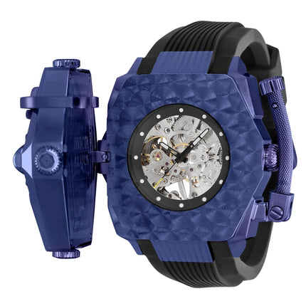 INVICTA Men's Akula Mekana Automatic 48mm Purple / Black Silicone Skeleton Watch