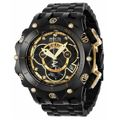 INVICTA Men's SHAQ 51mm Diamond Edition/Ionic Black Watch