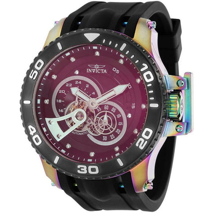 INVICTA Men's Colossus Pro Diver Automatic Diamond SCUBA Iridescent Watch
