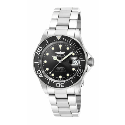 INVICTA Men's Pro Diver 40mm Automatic Silver/Black 200m Sea Urchin Watch