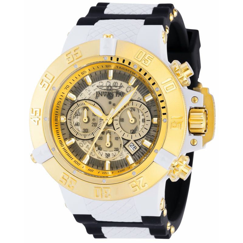 INVICTA Men's SUBAQUA NOMA III Chronograph Ghost/Gold/Black Watch