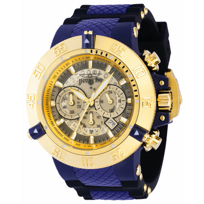 INVICTA Men's SUBAQUA NOMA III Chronograph Gold/Navy Watch