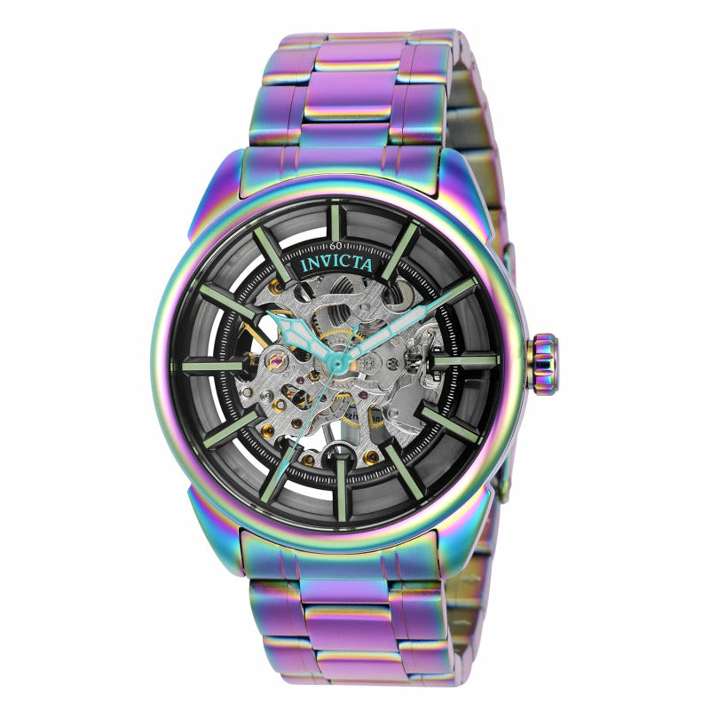 INVICTA Men's Skeleton Iridicent Automatic Watch