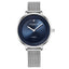 STUHRLING ORIGINAL Symphony 3946 Quartz 37mm Classic Silver/Blue Watch