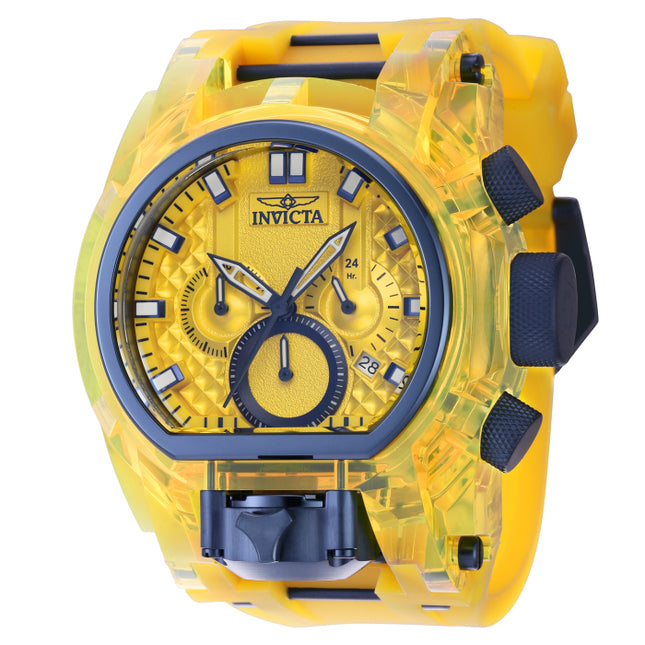 INVICTA Men's Bolt Zeus Magnum Yellow 52mm Watch
